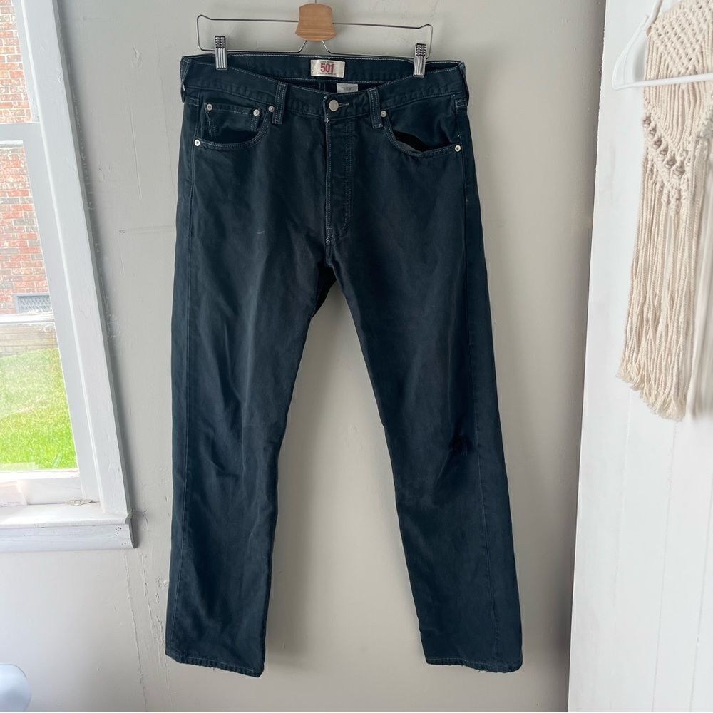 Levi’s Vintage Distressed Dark Turquoise Jean